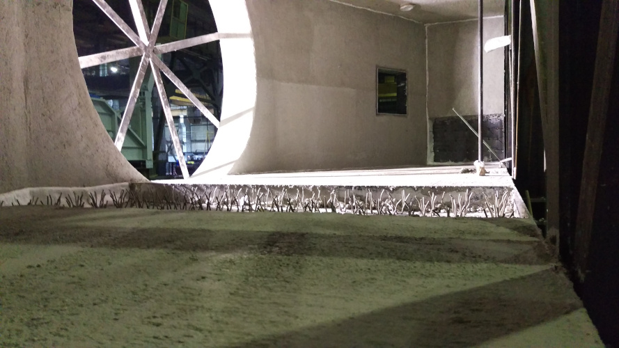 Furnace for oil industry